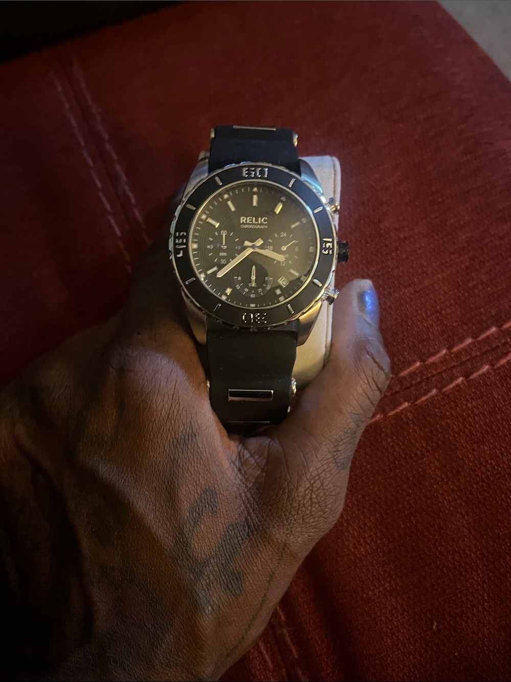 Wristwatch on Hand